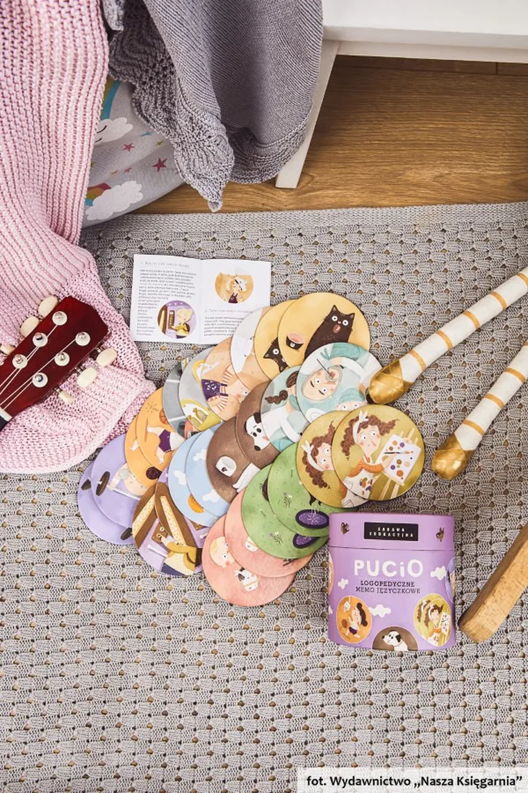 Pucio. Logopedyczne memo języczkowe