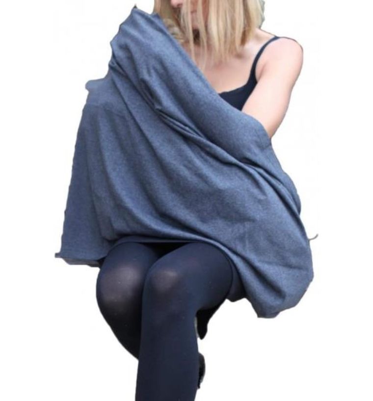 Pulp, Bamboo, szalik do karmienia, tunel, czarny