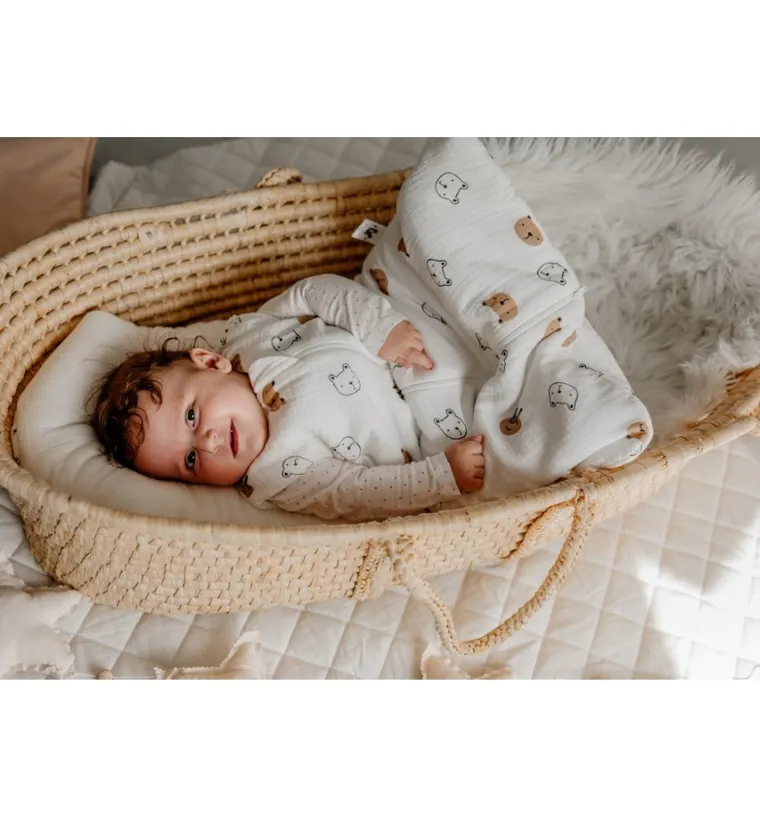 Pulp, Misiaczki, śpiworek całoroczny, TOG 1.75, 0-12m