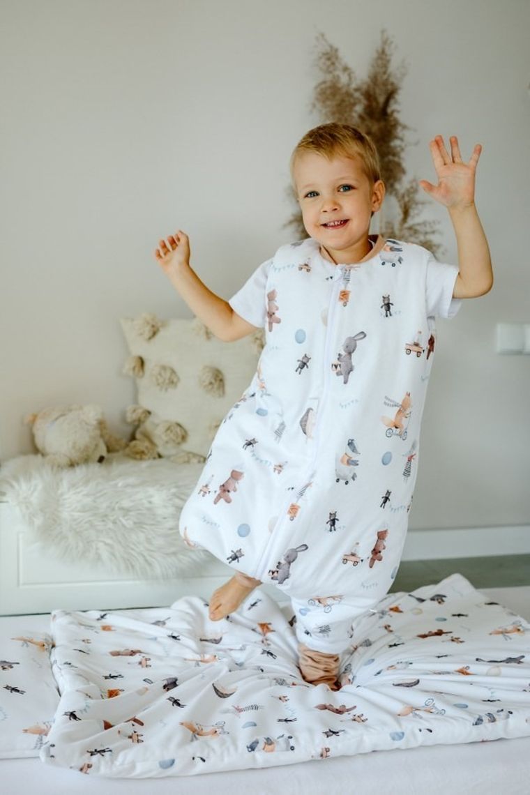 Pulp, Zwierzątka w podróży, śpiworek ocieplany z nogawkami, 2.0 TOG, 2-4 l