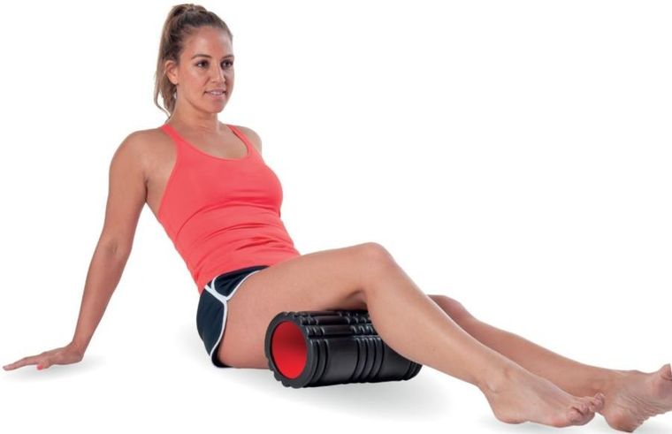 Pure 2 Improve, wałek roller do ćwiczeń, 33-15 cm, czarny