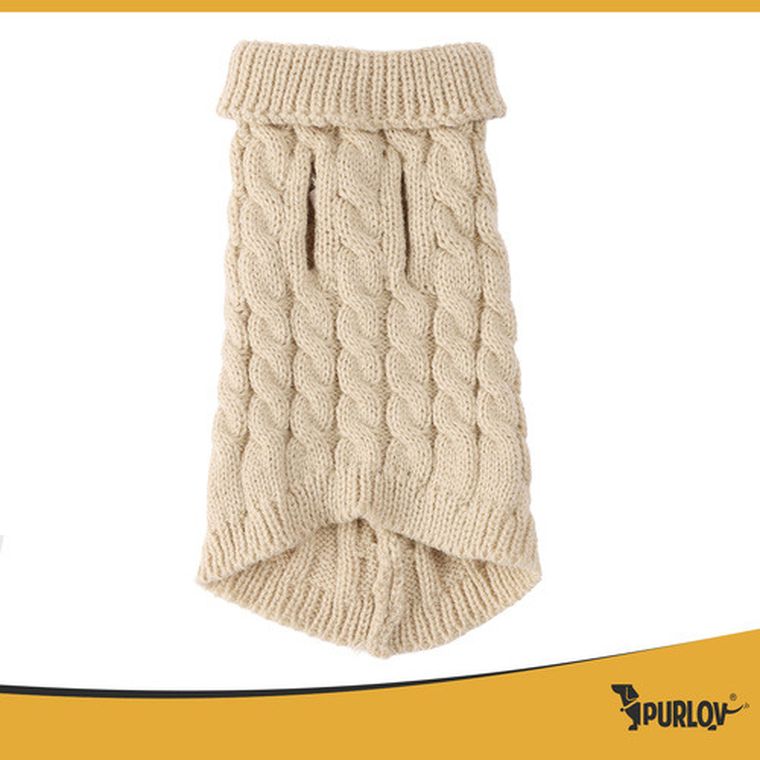 Purlov, ubranko dla psa lub kota, rozmiar S, beżowe, 26216