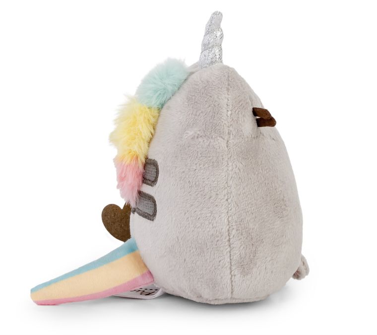 Pusheen, Jednorożec z tęczową grzywą, maskotka, 12 cm