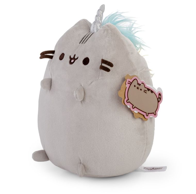 Pusheen, Jednorożec z tęczową grzywą, maskotka, 24 cm