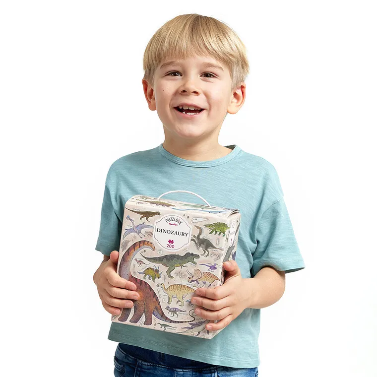 Puzzlove, CzuCzu, Dinozaury, puzzle, 200 elementów