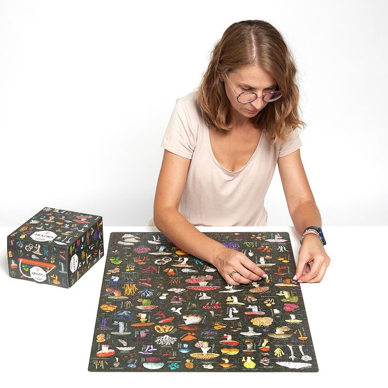 Puzzlove, CzuCzu, Grzyby, puzzle, 1000 elementów