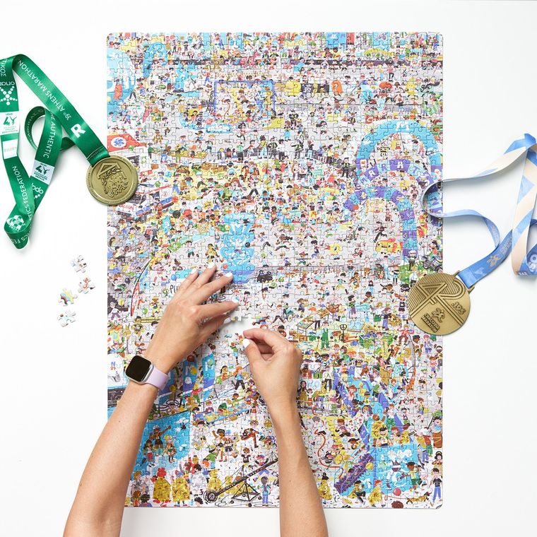 Puzzlove, CzuCzu, Maraton 42,195 km, puzzle, 1000 elementów