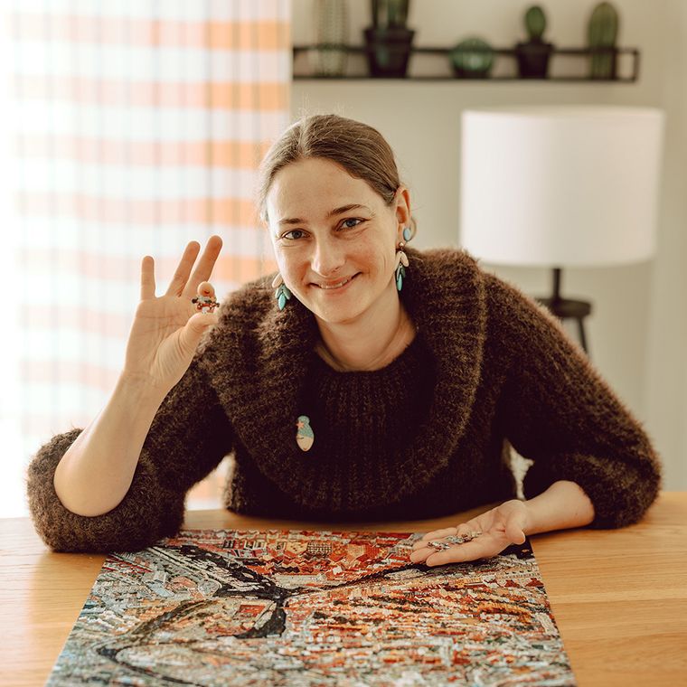 Puzzlove CzuCzu, Miasto Gdańsk, puzzle, 1000 elementów