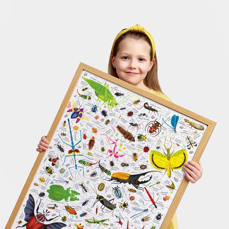 Puzzlove, CzuCzu, Owady, puzzle, 200 elementów