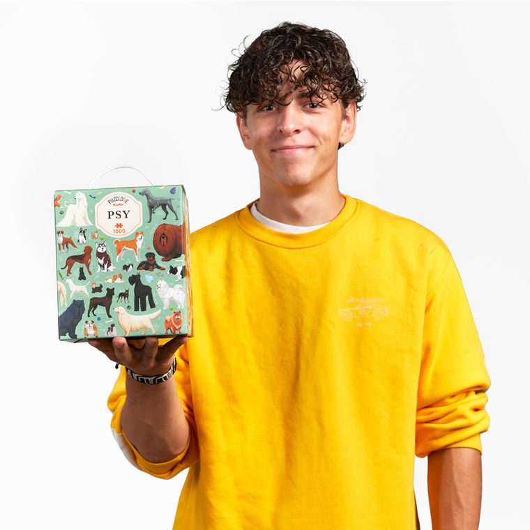 Puzzlove, CzuCzu, Psy, puzzle, 1000 elementów