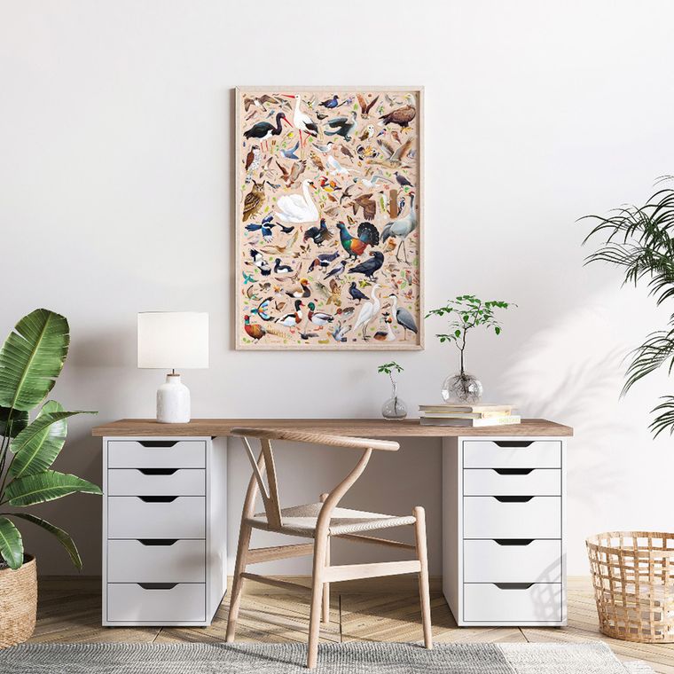 Puzzlove, CzuCzu, Ptaki, puzzle, 1000 elementów