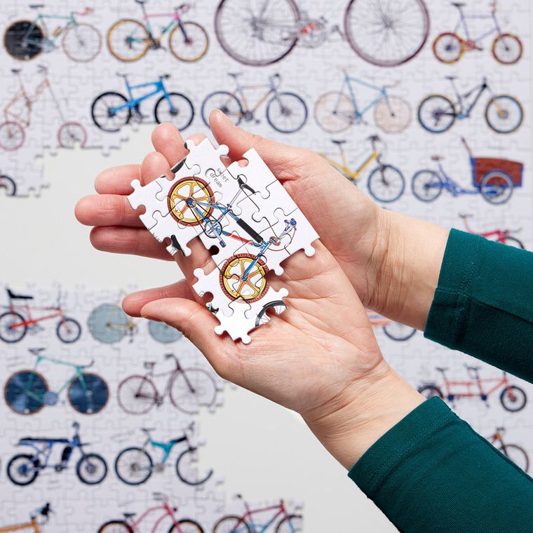 Puzzlove, CzuCzu, Rowery, puzzle, 1000 elementów