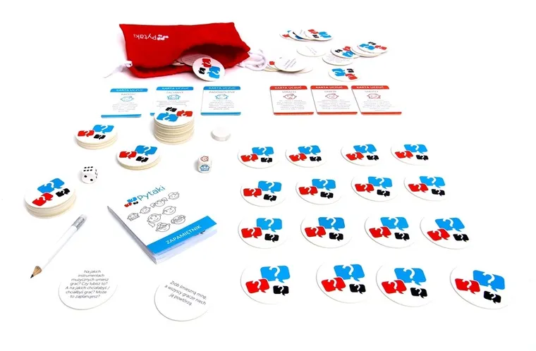 Pytaki, gra familijna