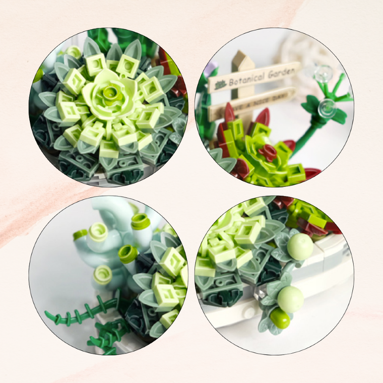 QBI, Botanical Garden, klocki konstrukcyjne, 389 elementów