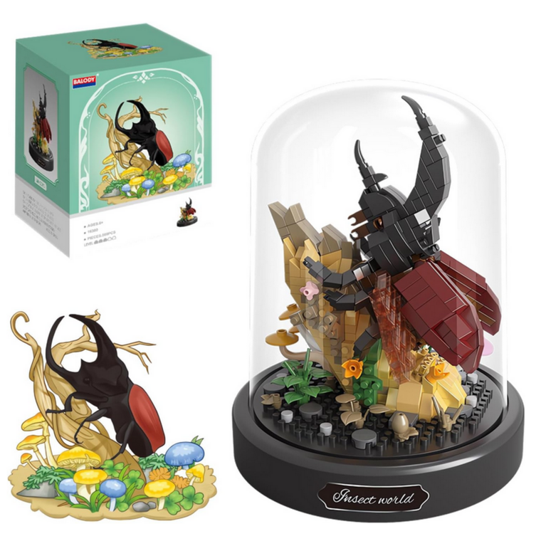 QBI, Duży Chrząszcz, klocki konstrukcyjne, 569 elementów