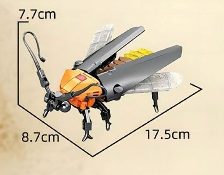 QBI, Insekty, Świetlik, klocki konstrukcyjne, 156 elementów