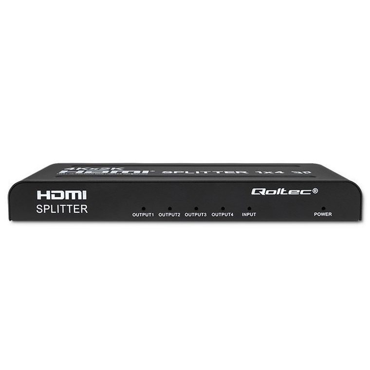 Qoltec, rozdzielacz, 4xHDMI, 4KX2K, 3.4gb/s