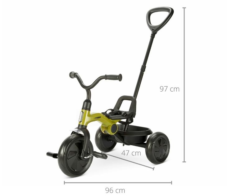 Qplay, Ant Plus, rowerek trójkołowy, Green