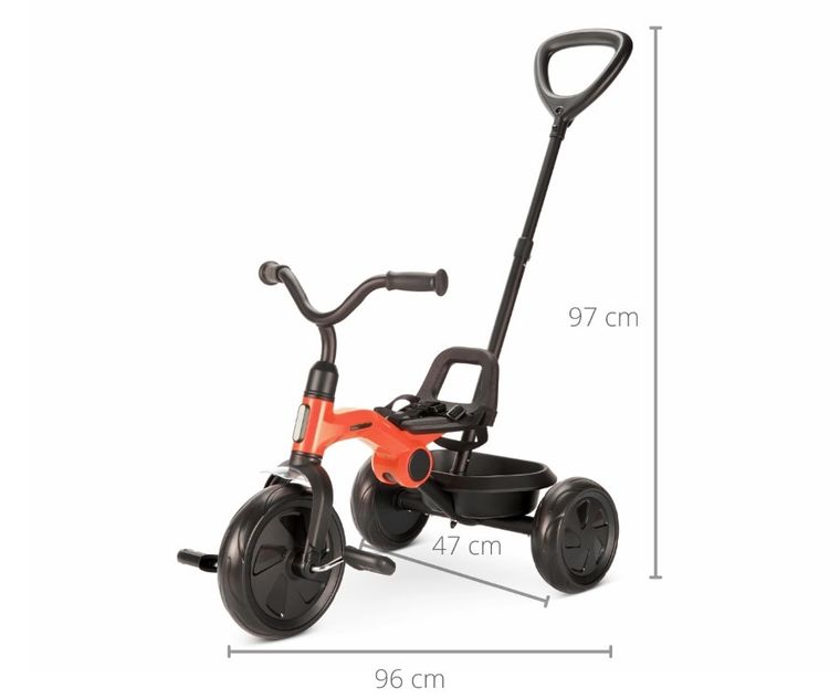 Qplay, Ant Plus, rowerek trójkołowy, Red