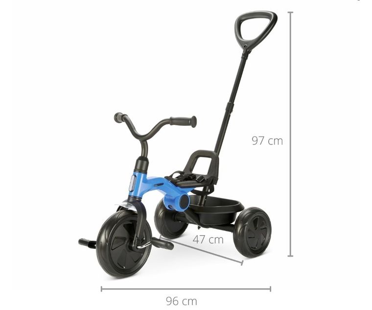 Qplay, Ant Plus, rowerek trójkołowy, Sky Blue