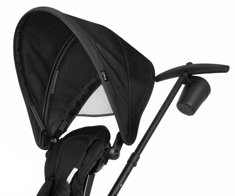 Qplay, Elite Platinum, rowerek 3-kołowy, Black