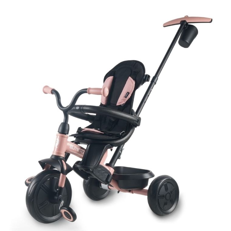 Qplay, Elite Platinum, rowerek 3-kołowy, Pink