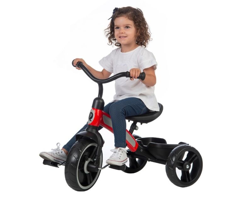 Qplay, Elite, rowerek trójkołowy, Red