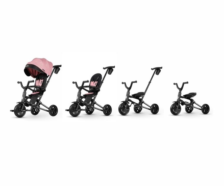 Qplay, Nova Niello, rowerek trójkołowy, Pink