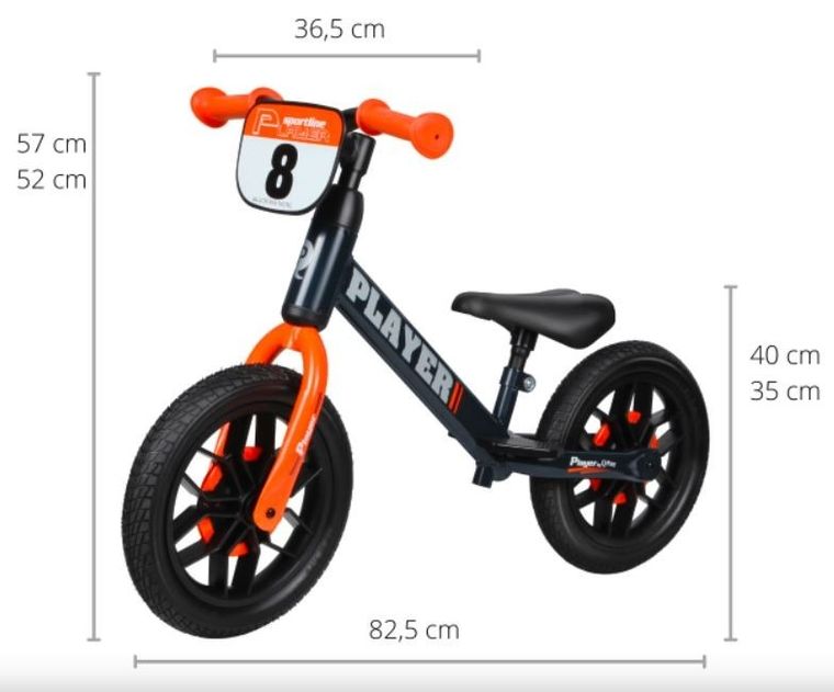 QPlay, Player, rowerek biegowy, Red