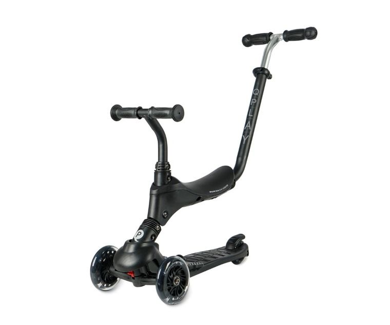 Qplay, Sema Pro, hulajnoga 3w1, Black