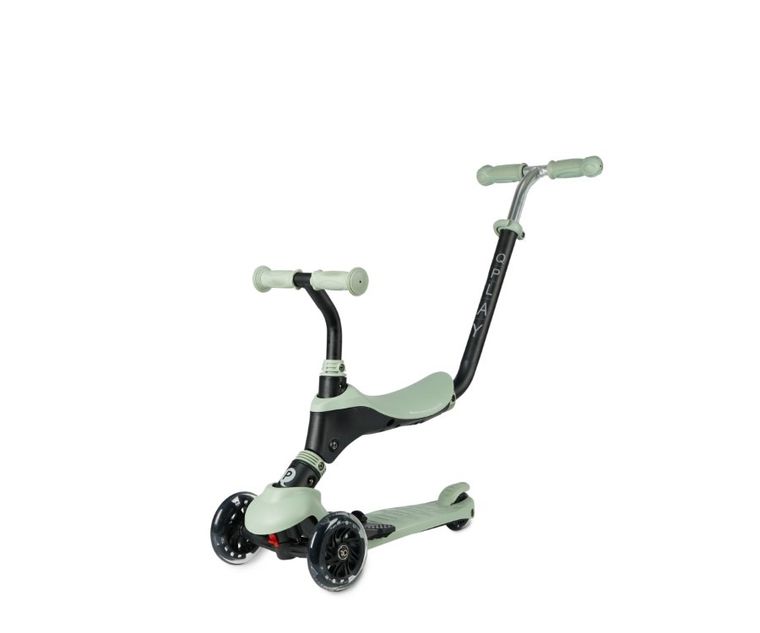 Qplay, Sema Pro, hulajnoga 3w1, Green