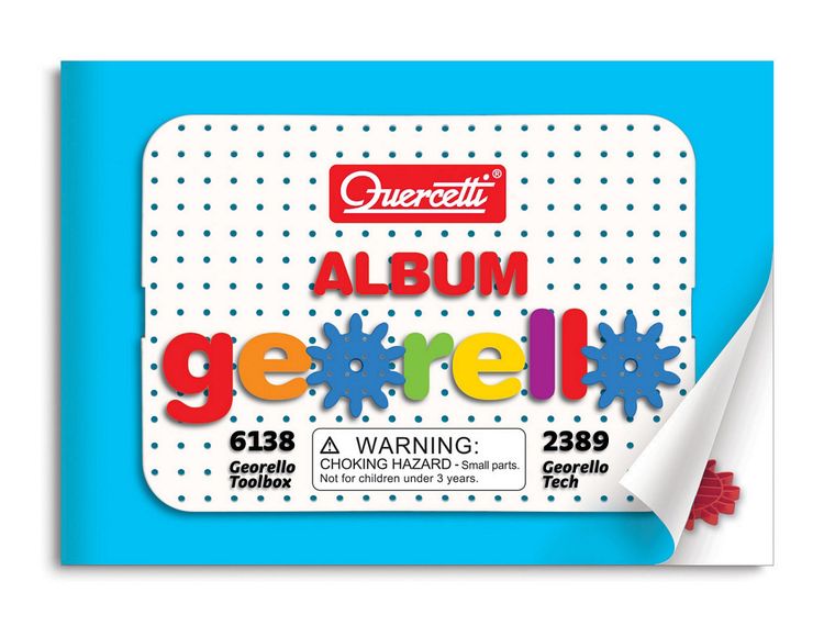 Quercetti, Georello Tech, zestaw konstrukcyjny, 266 elementów