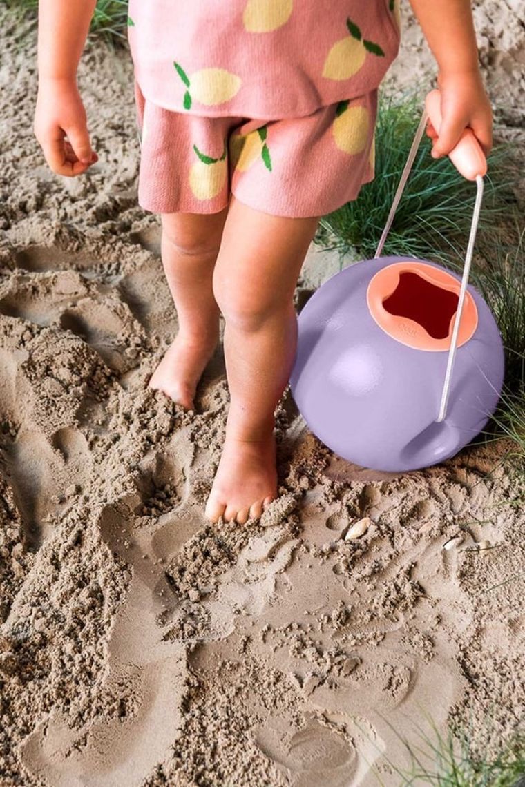 Quut, Ballo, wiaderko wielofunkcyjne do piasku, Lavender + peach