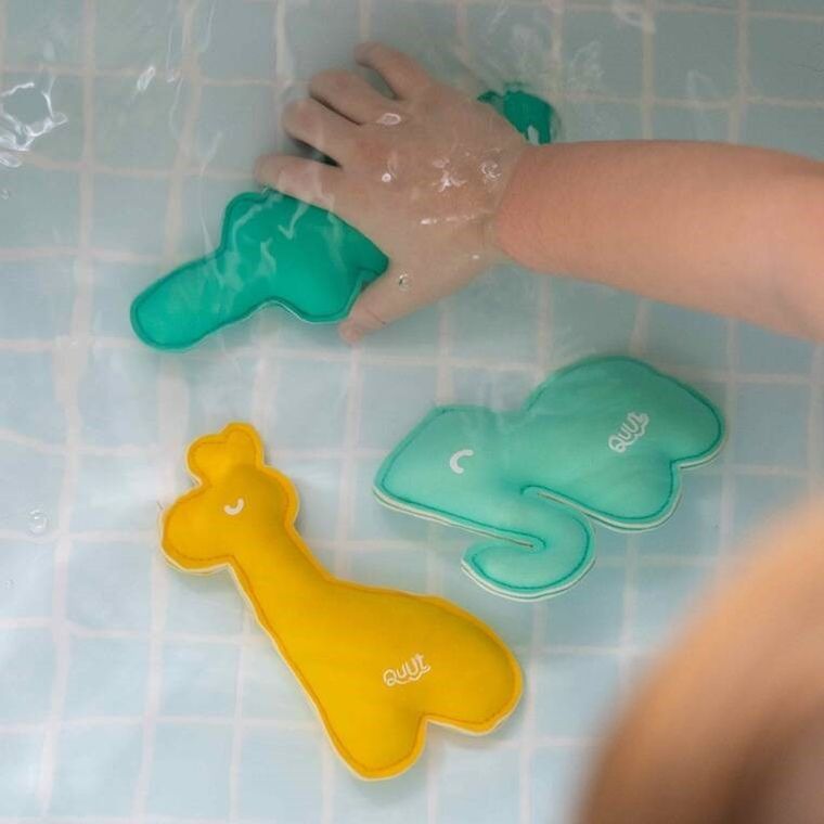 Quut, Dive Toys, zestaw zabawek z obciążeniem do nauki nurkowania, Safari