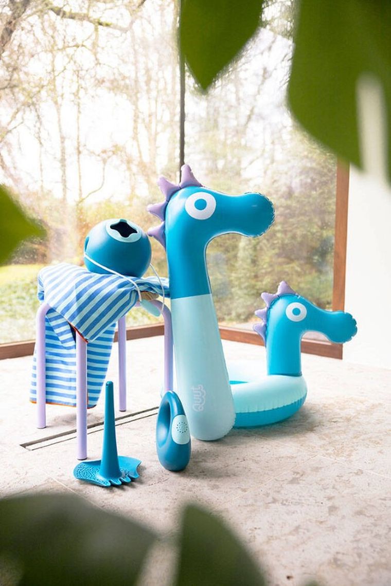 Quut, dmuchany makaron do pływania, konik morski