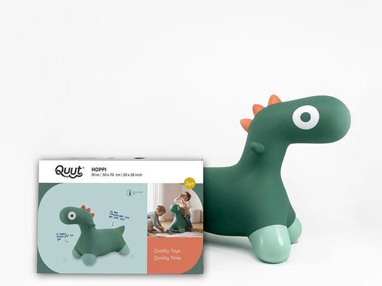 Quut, Hoppi, Dino, skoczek dinozaur, garden green