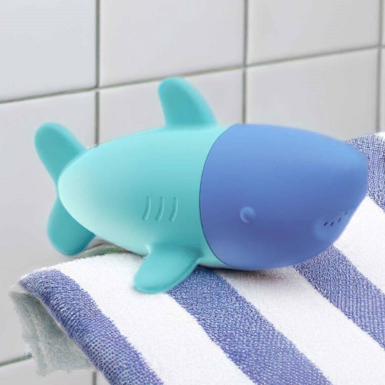 Quut, Squeezi Shark, rekin, silikonowa zabawka do kąpieli