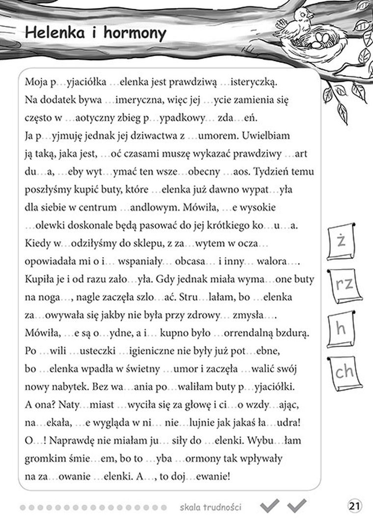 Radosne dyktanda - klasa 6