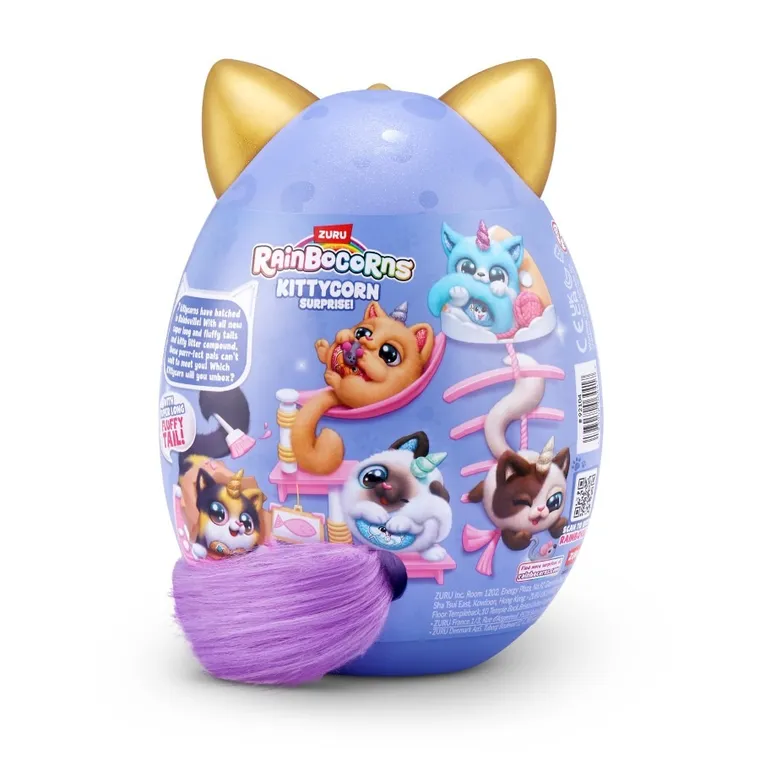 Rainbocorns, Kittycorn Surprise, kotorożec, maskotka niespodzianka, 1 szt.