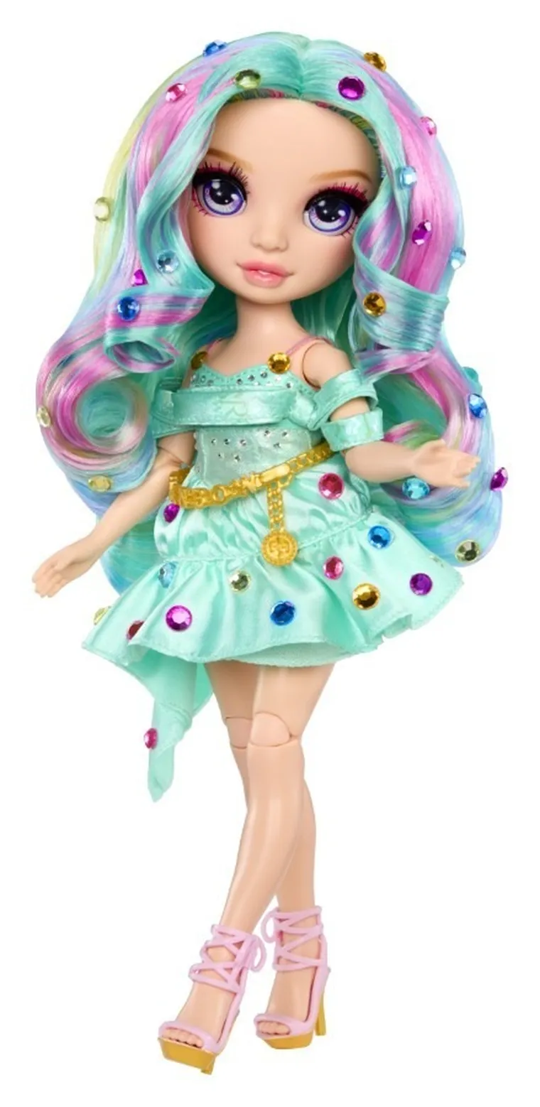 Rainbow High, Be Dazzling, Celine Turquoise, lalka modowa