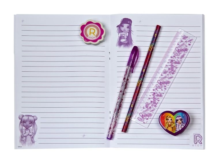 Rainbow High, notes z akcesoriami, 7 szt.