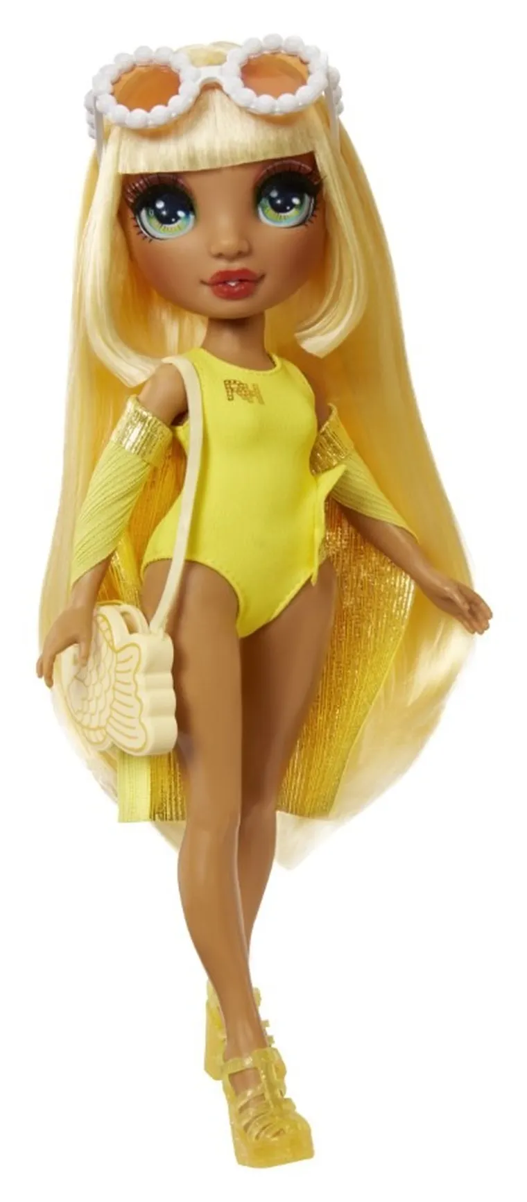 Rainbow High, Swim & Style Fashion Doll, Sunny, lalka modowa