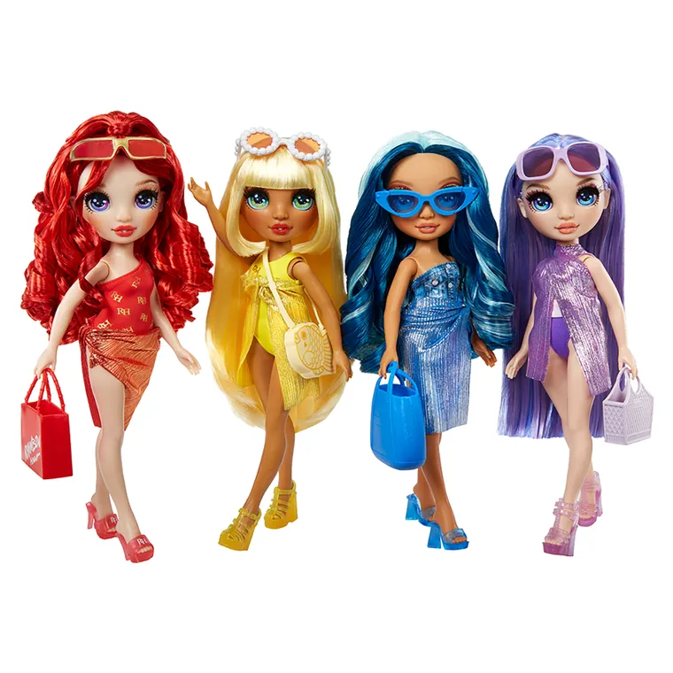 Rainbow High, Swim & Style Fashion Doll, Violet, lalka modowa
