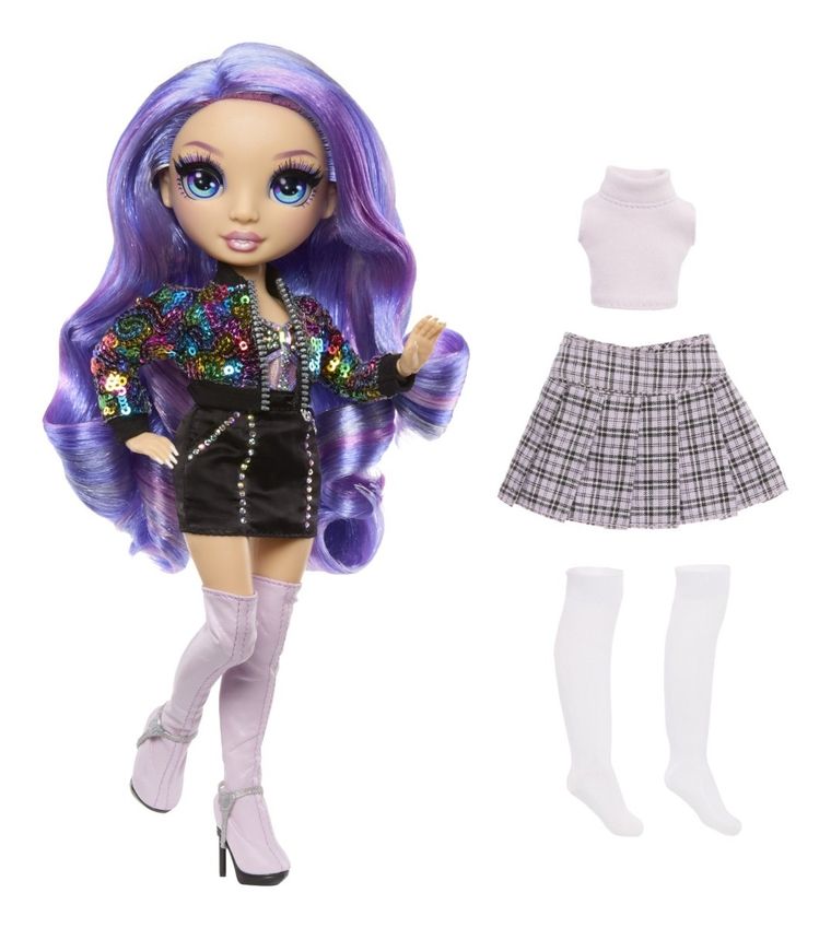 Rainbow High, Violet, lalka modowa