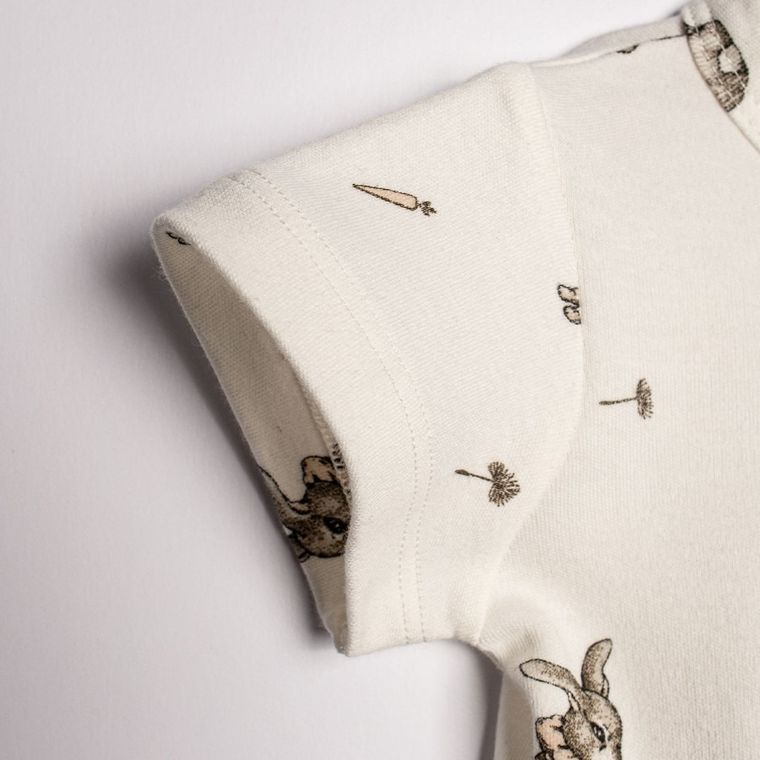 Rampers dziewczęcy, beżowy, Nicol