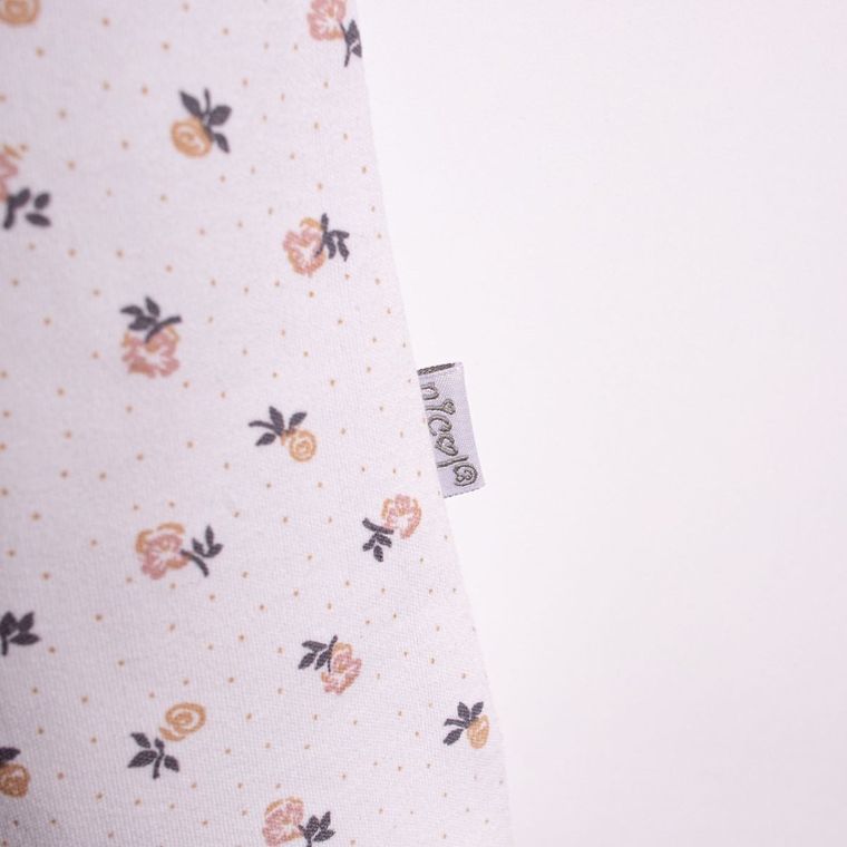 Rampers dziewczęcy, biały, Nicol