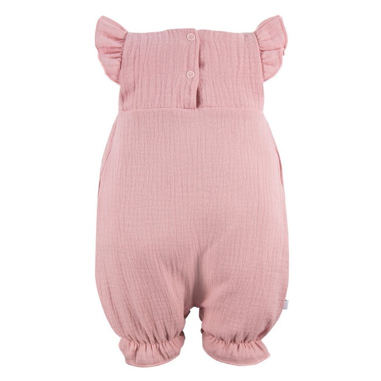 Rampers dziewczęcy, koralowy, Eevi