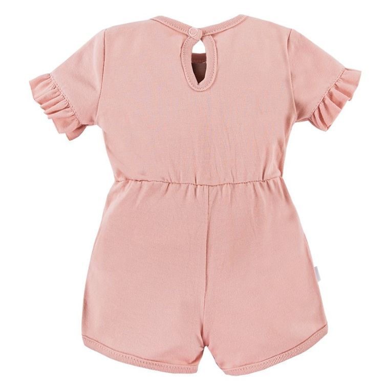 Rampers dziewczęcy, różowy, Eevi