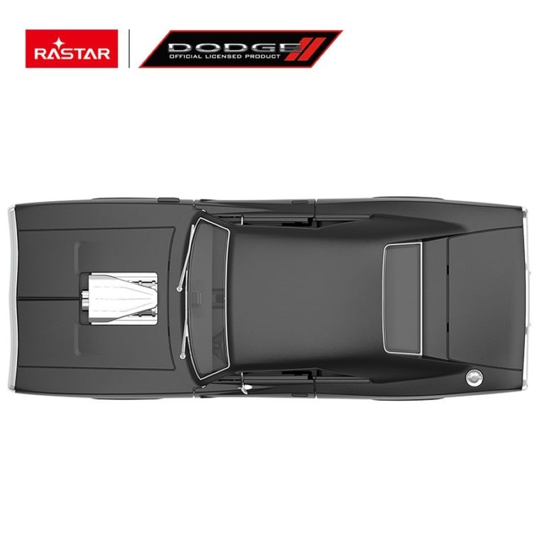 Rastar, Dodge Charger 1970, samochód zdalnie sterowany, 1:14