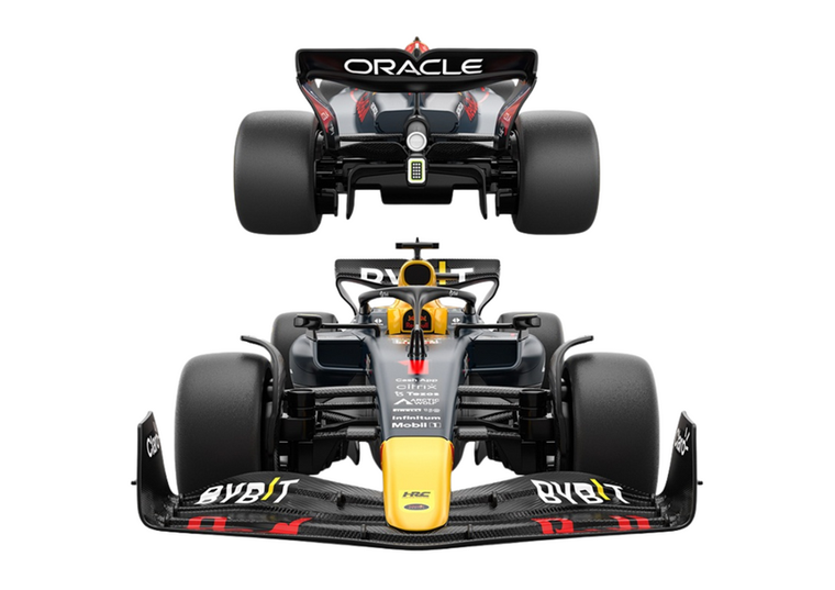 Rastar, Oracle Red Bull Racing, Bolid F1, model do składania, zdalnie sterowany, granatowy, 1:16